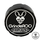 Front/Top of GrindeROO  Black 2pc 55mm Grinder NZ