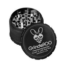 Open view of a Black GrindeROO Herb-Grinder NZ