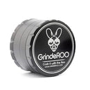 The OG GrindeROO 4 Piece 63mm Premium Black Herb Grinder NZ