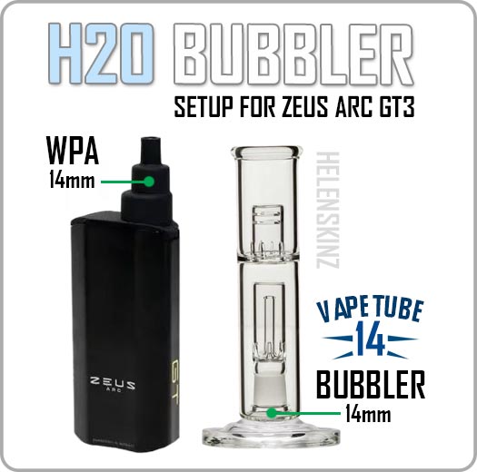 H2O Setup For Zeus ARC GT3 Vape NZ