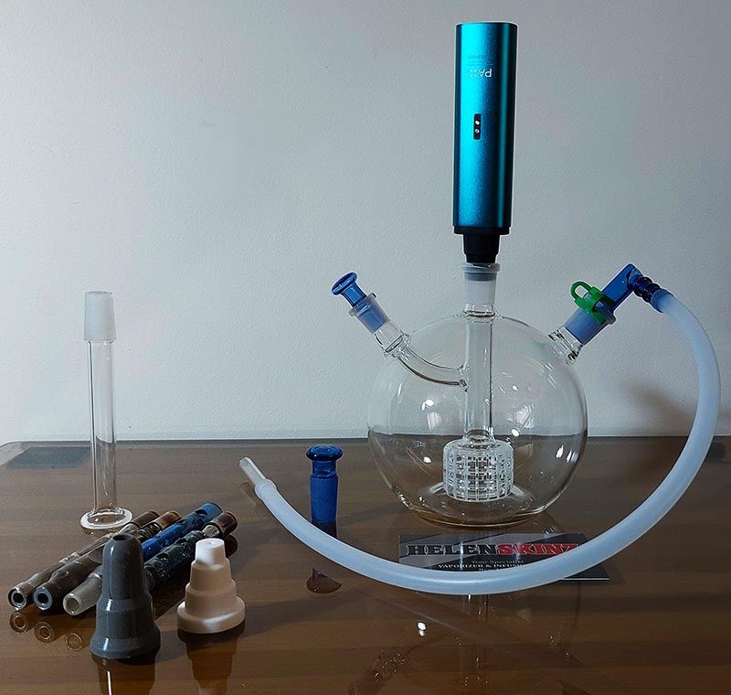 Pax Vaporizer on Haze DUO Bong with Pax Adapter NZ