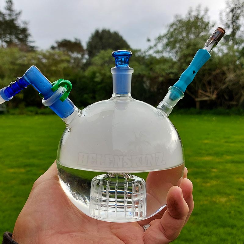 Haze DUO Bong Kit NZ - With DynaVap The B Neon Pen