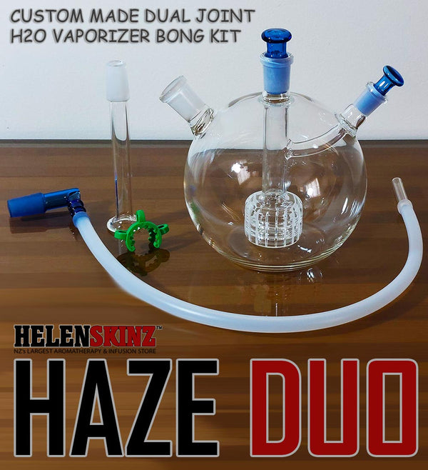 HAZE DUO Vaporizer Bong - Full H2O Vaping Kit NZ