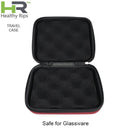 Red travel case with 'Healthy Rips' branding for Mighty+ Medic Vaporizer NZ