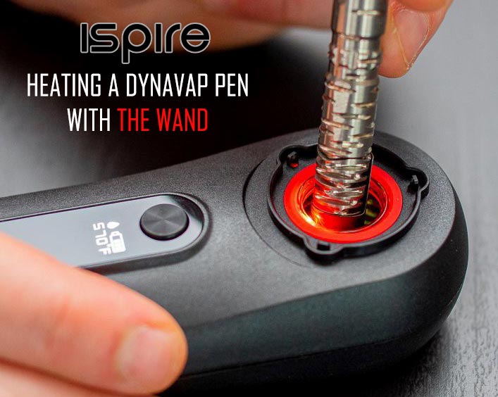 Vaping DynaVap with The Wand by Ispire NZ