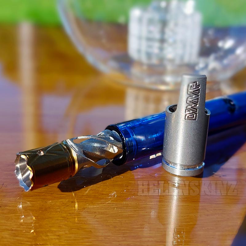 Fire Glass Pen with Helix Tip NZ