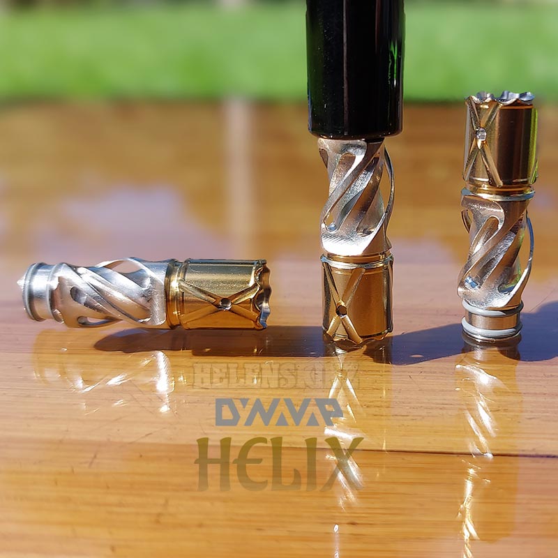 3 different pens with 2023 HELIX Tip by DynaVap NZ