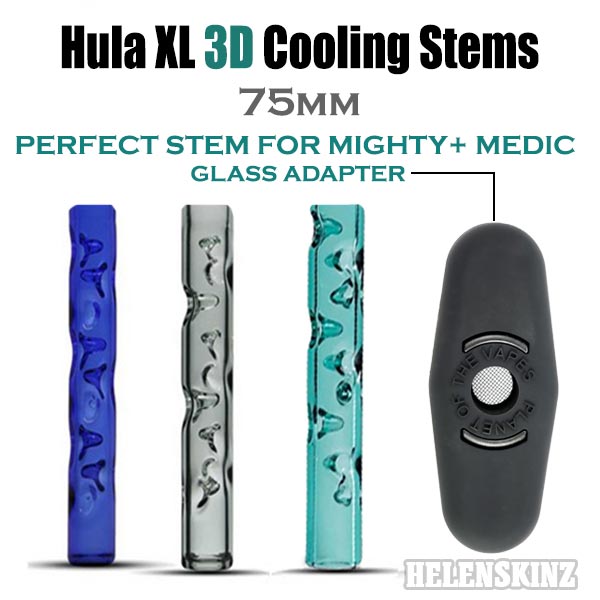 Hula XL 3D Cooling Stems with Mighty+ Medic Glass Adapter New Zealand
