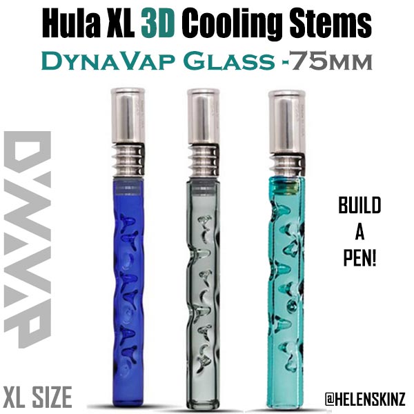Hula XL 3D Cooling Stem for DynaVap -75mm