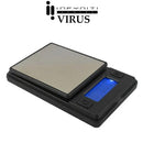 INFYNITY POCKET SCALES side view - VIRUS 50g & 100g with Tray NZ