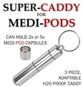 Super-Caddy for the Elite 2 Medical Vaporizer Medi-Pods.