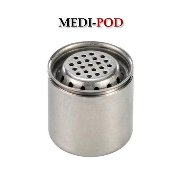 Close up of top of Medi-Pod Dosing Capsules for G Pen Elite 2 Vaporizer NZ
