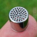 Close up of bottom holes in Medi-Pod Dosing Capsules NZ