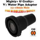 Black water pipe adapter for Mighty+ Medic Medical Vaporizer NZ
