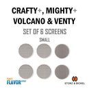 Mixed Screen Set for Crafty+ & Mighty Vaporizer - 6 Pack Small