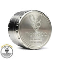 Silver Stainless Steel MightyROO by GrindeROO 63mm 4pc Herb Grinder NZ