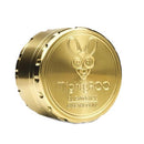 Gold MightyROO by GrindeROO 63mm 4pc Herb Grinder NZ