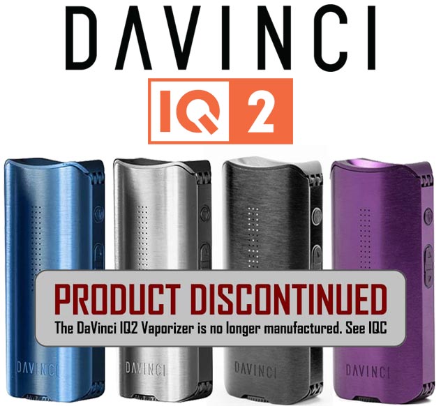 Discontinued. 4 Colors DaVinci IQ2 Vaporizer NZ