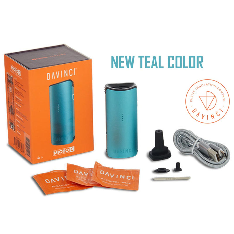 Teal DaVinci MIQRO-C Vaporizer Full Kit NZ