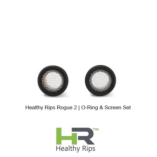 2 Pack O-Ring & Screen Set for Healthy Rips Rogue 2
