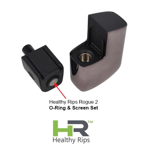 Location of O-Ring & Screen Rogue 2 vape