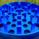Macro view of the OG GrindeRoo Herb Grinder Teeth NZ