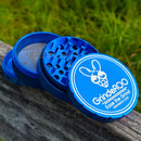 Opened view of the OG GrindeRoo Herb Grinder showing all 4 pieces NZ
