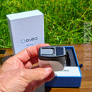 Holding an Oleo Panacea Dry Herb Vaporizer showing the top, NZ
