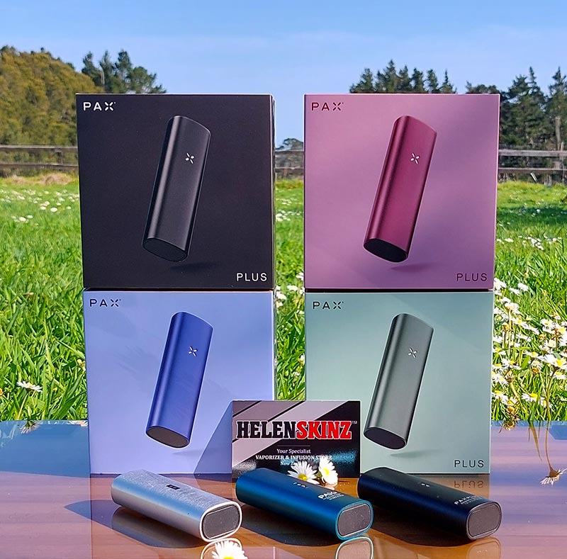 All 4 colors in Box 2023 PAX PLUS Vaporizer NZ