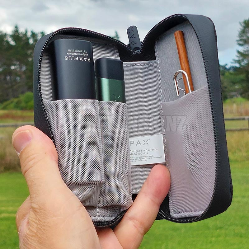 Pax smell-proof Case with Pax Stash Tube and Pax Plus NZ
