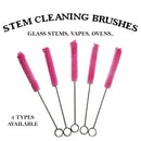 Pink, Black and White Stem & Vape Cleaning Brushes 5 Pack NZ