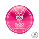 Top Lid of the Pink DRoo 3pc 55mm Grinderoo Grinder NZ