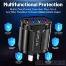 Black USB charger with multiple protection features NZ