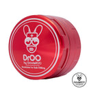 Front of Red DRoo 3 Piece 55mm Grinderoo Grinder NZ