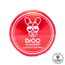 Top Lid of Red DRoo 3 Piece 55mm Grinderoo Grinder NZ