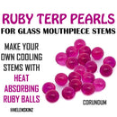 Ruby Balls for Cooling Vapor - Synthetic Corundum Gemstone Balls NZ
