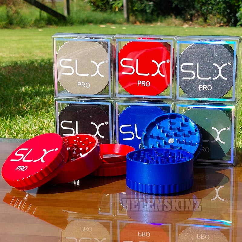 SLX PRO Ceramic Coated Non Stick 62mm 4pc Herb Grinders NZ SLX PRO Ceramic Coated Non Stick 62mm 4pc Herb Grinders NZ