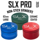SLX PRO Non-Stick Herb Grinders 4pc, Ceramic Coated Helenskinz NZ