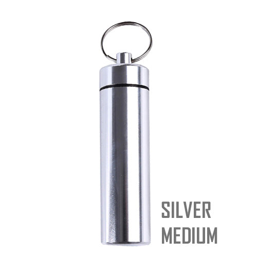 Silver Medium Stash Tin NZ