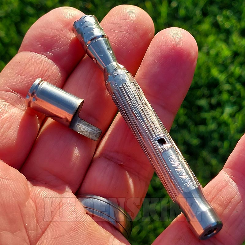 Uncapped DynaVap 2023 M+ Pen Silver NZ