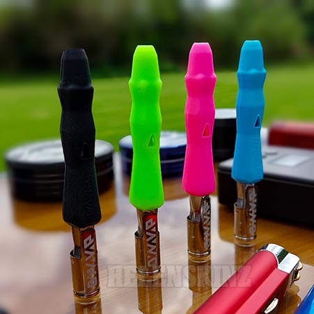 Green, Pink & Blue Colored The B Vape by DynaVap NZ