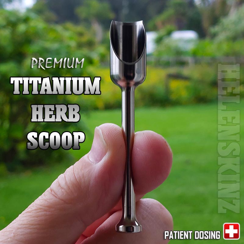 Titanium Herb Scoop for Vaporizers NZ