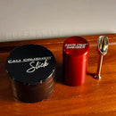 Cali OG Slick Grinder, Stash Tin & Titanium Herb Scoop NZ