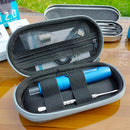 Blue RELEAFY TORCH 2.0 Dab Pen inside free vape case NZ