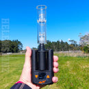 Holding Mighty+ Medic with adapter and bubbler NZ