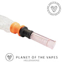 Mini Bubbler in the Volcano Glass Adapter by Planet of the Vapes - POTV NZ