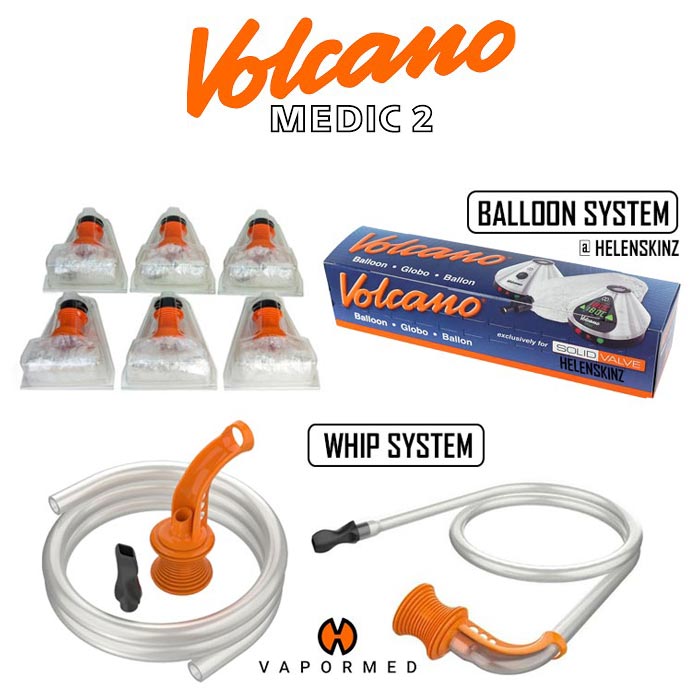 Volcano MEDIC 2 balloon system with packaging and components