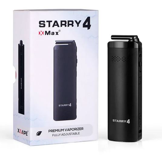 Black XMAX Starry 4 Portable Vaporizer Box NZ