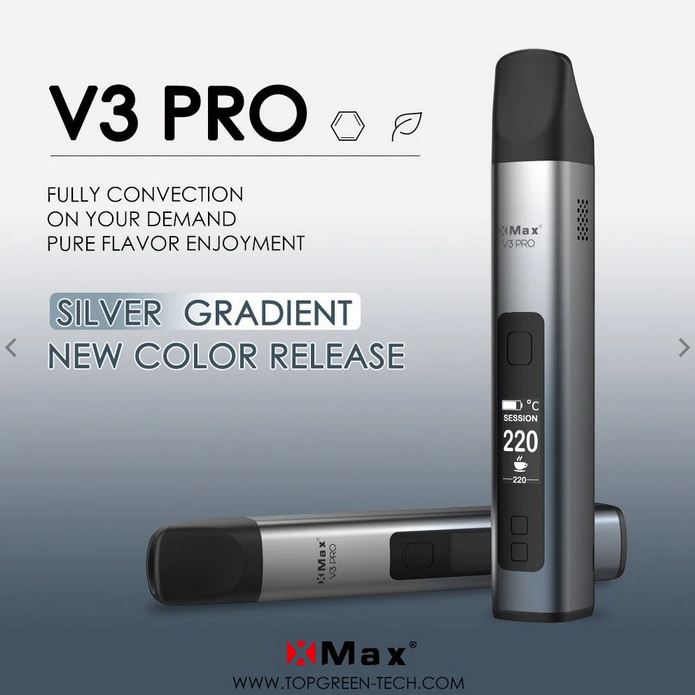 Silver Gradient XVAPE XMAX V3 PRO Vape Kit NZ