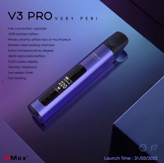 Very Peri XVAPE XMAX V3 PRO Vaporizer NZ
